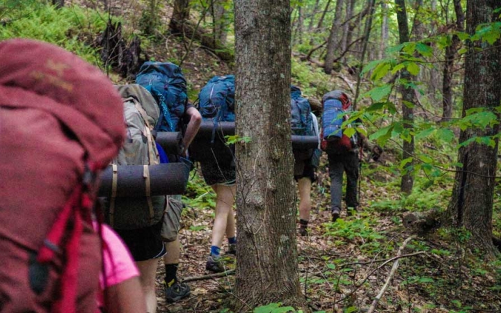 backpacking trip for families in north carolina